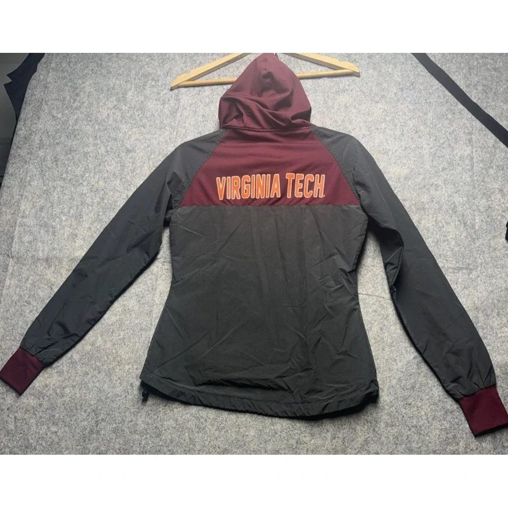 Virginia Tech‎ Jacket Women's Small Nike Full Zip Hoodie Sweatshirt Hokies